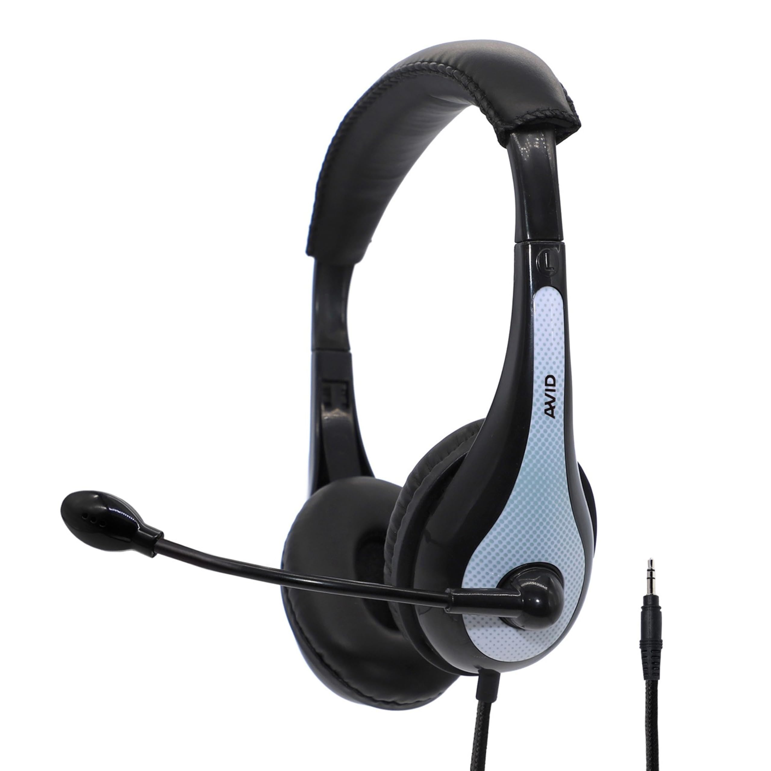Amazon.com: Avid AE-36 Headset in White with Adjustable Boom